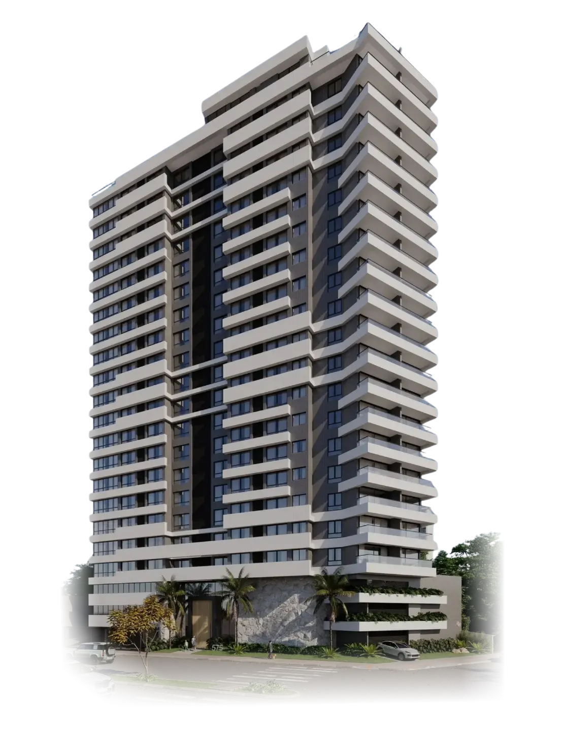 Andamento da obra do Vernazza Residencial